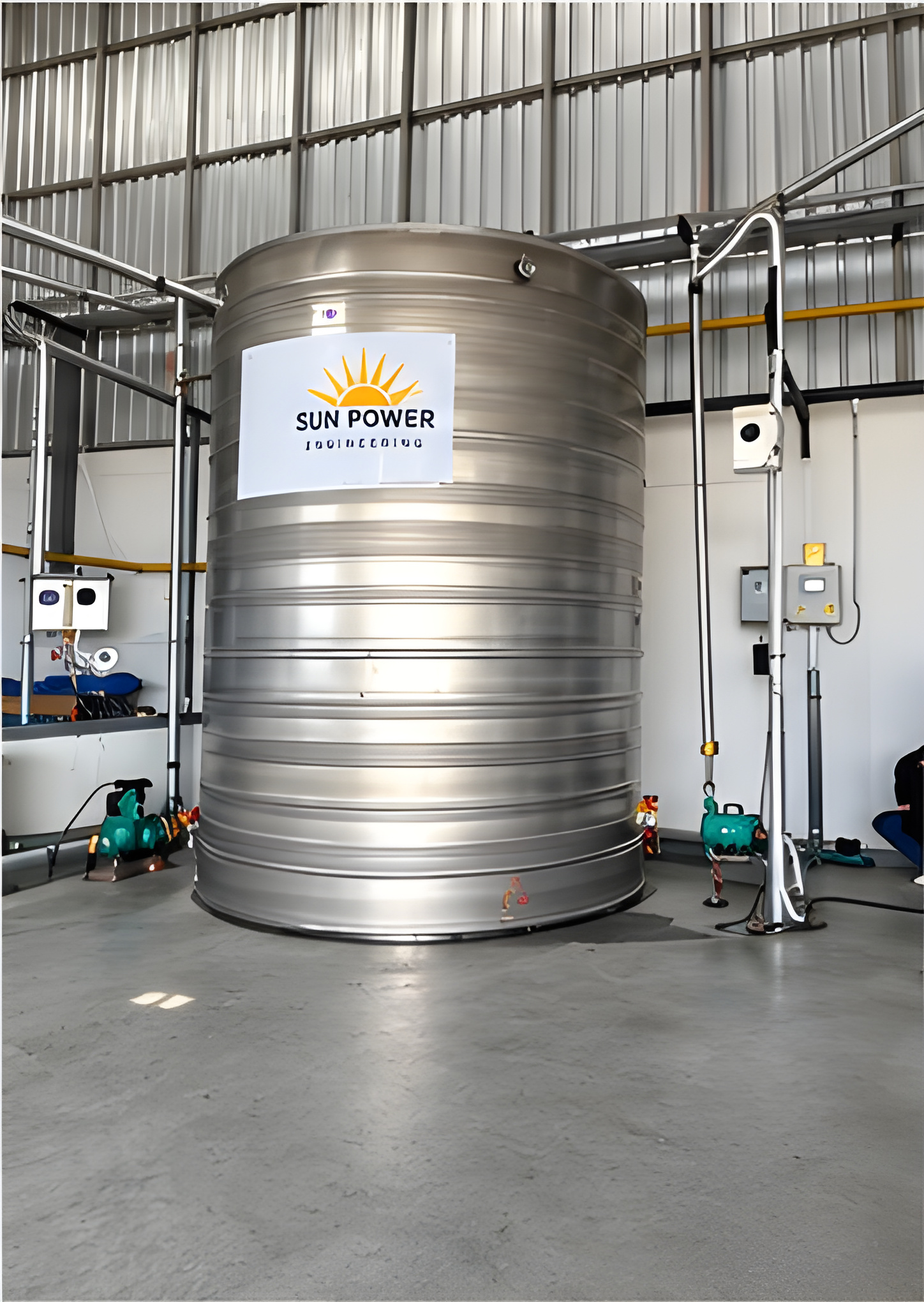Insulated thermal storage tank