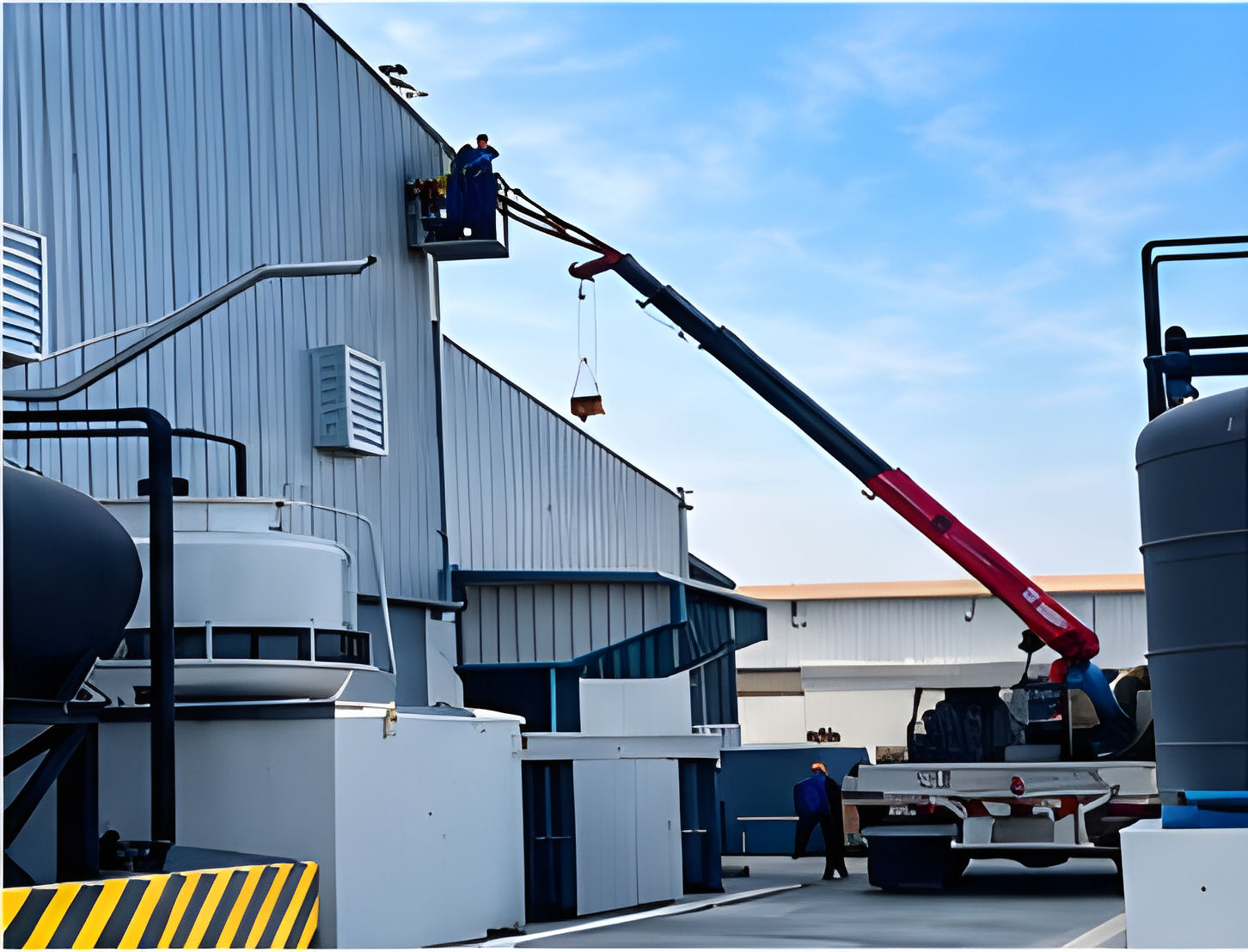 On site equipment installation