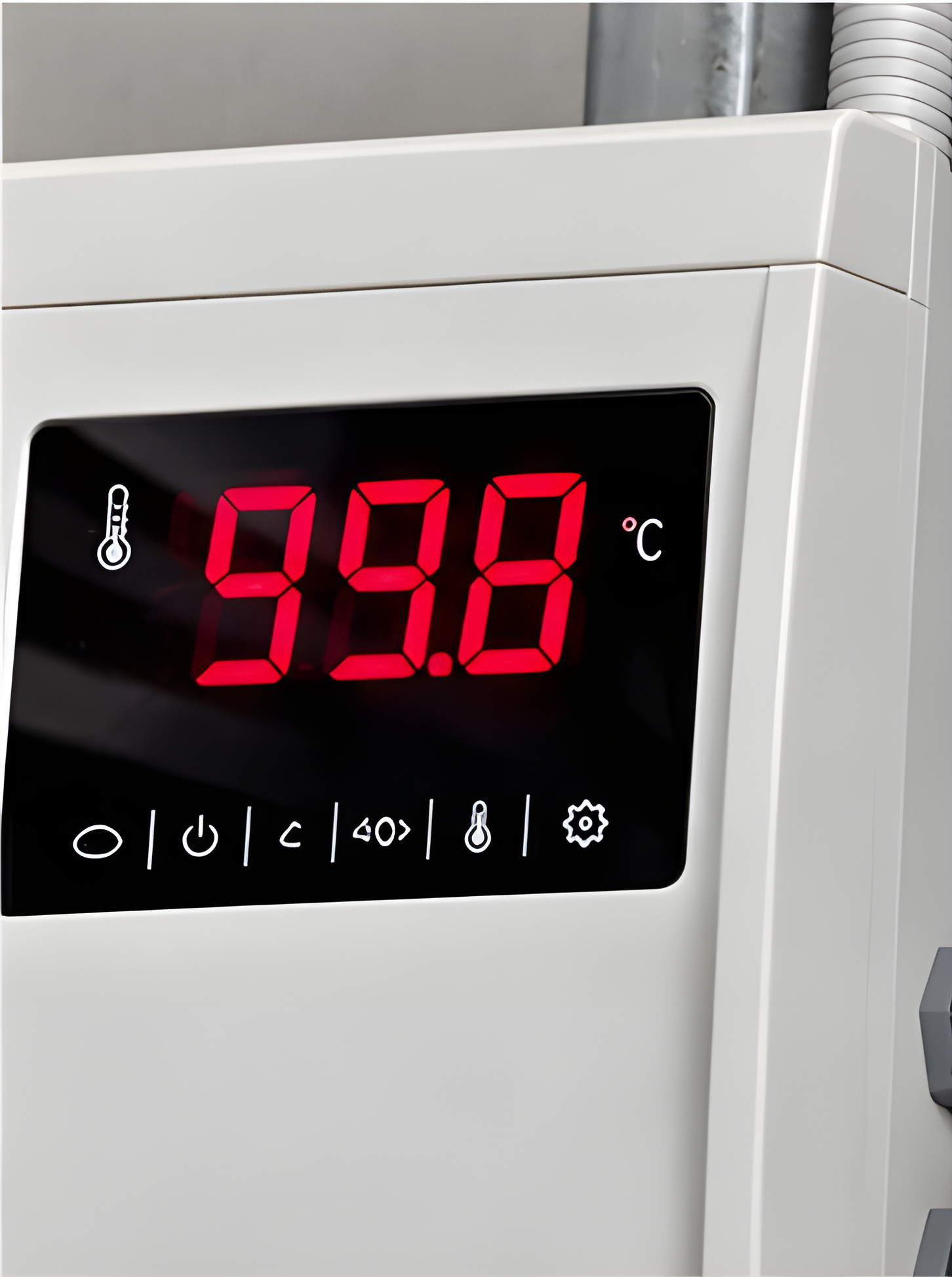 Hot water temperature monitoring